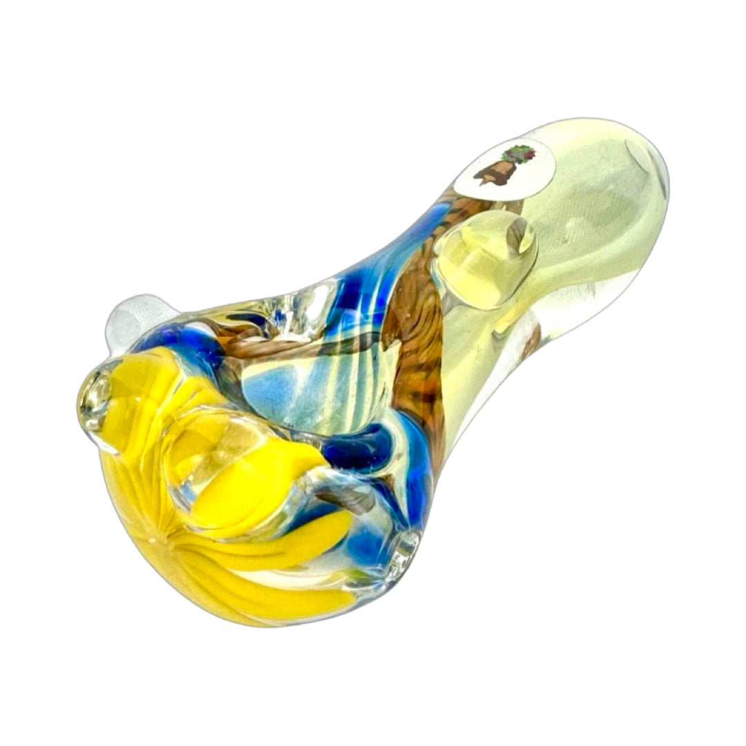 Cool Multicolor Fumed Glass Hand Pipe
