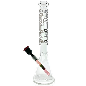 18" AFM Blurry Vision Glass Beaker Bundle Set