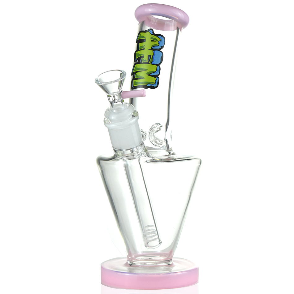 9" AFM Upside Down Glass Beaker Bong Set | AFM Smoke
