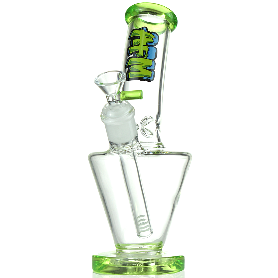 9" AFM Upside Down Glass Beaker Bong Set | AFM Smoke