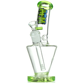 9" AFM Upside Down Glass Beaker Bong Set