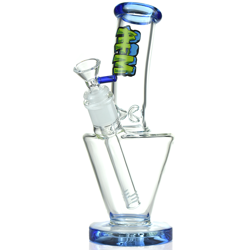 9" AFM Upside Down Glass Beaker Bong Set | AFM Smoke
