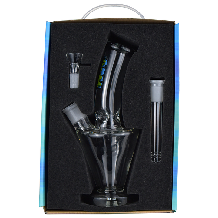 9" AFM Upside Down Glass Beaker Bong Set | AFM Smoke