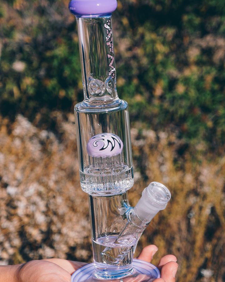 AFM 11″ Reversal Tree Perc Mini Beaker Bong