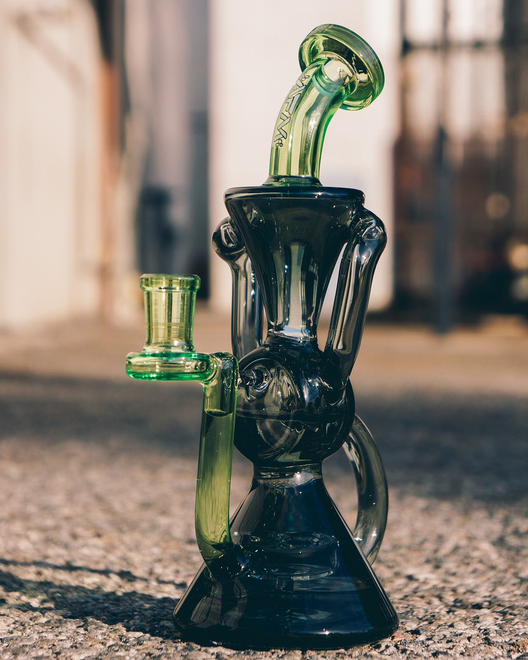 AFM 8.5″ Virgo Glass Recycler Dab Rig
