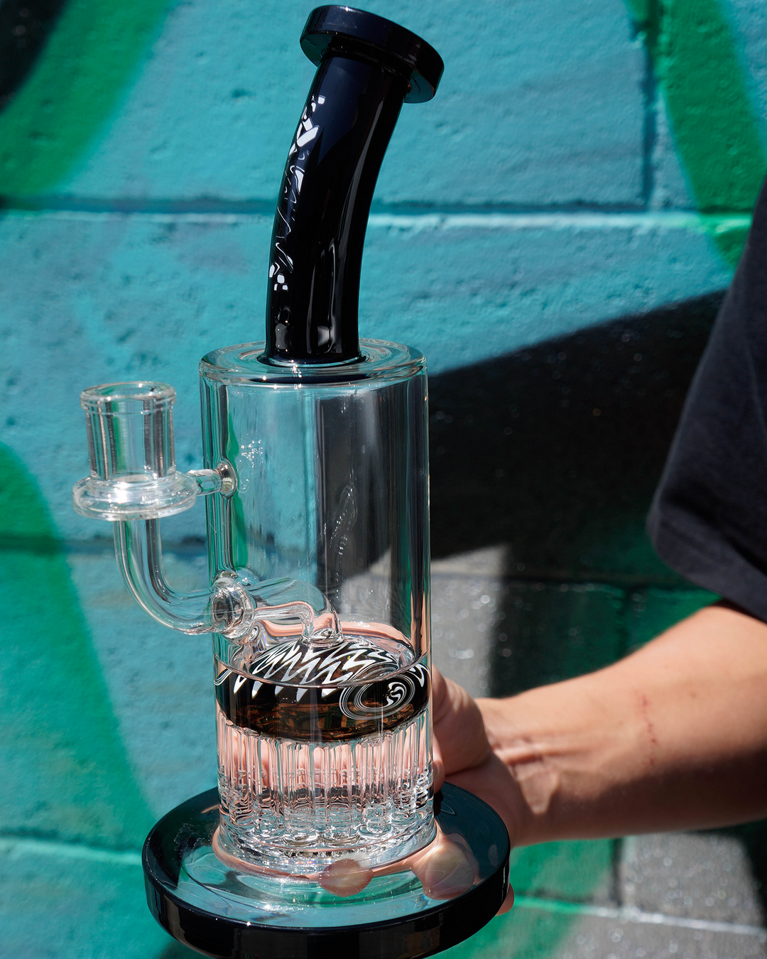 10" AFM Glass Reversal Arm Perc Glass Dab Rig