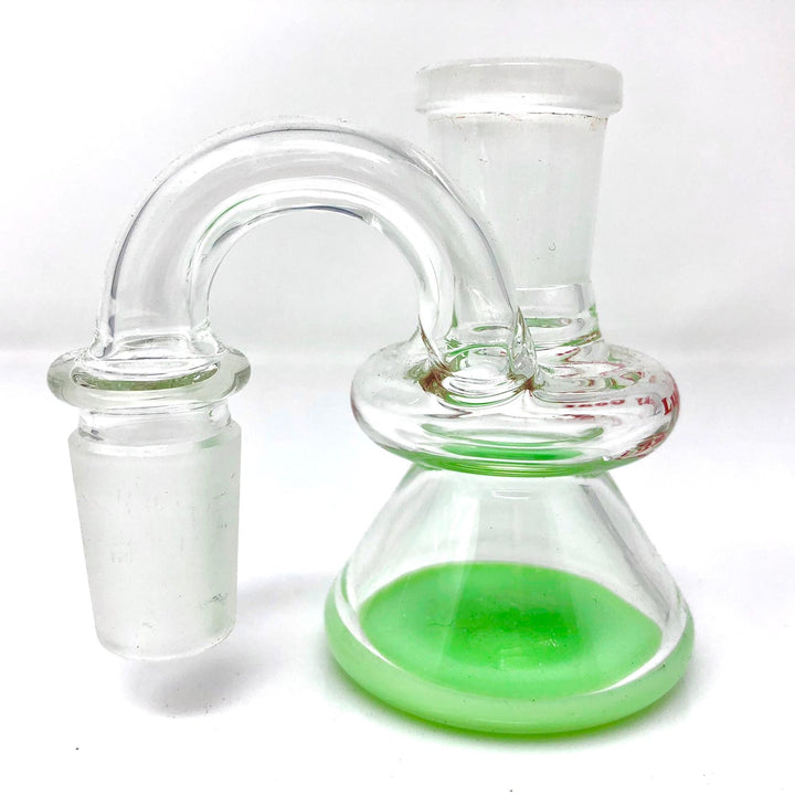 AFM Lucky Goat Color Glass 3″ Dry Ash Catcher 14mm Male/ 18mm Male | AFM Smoke