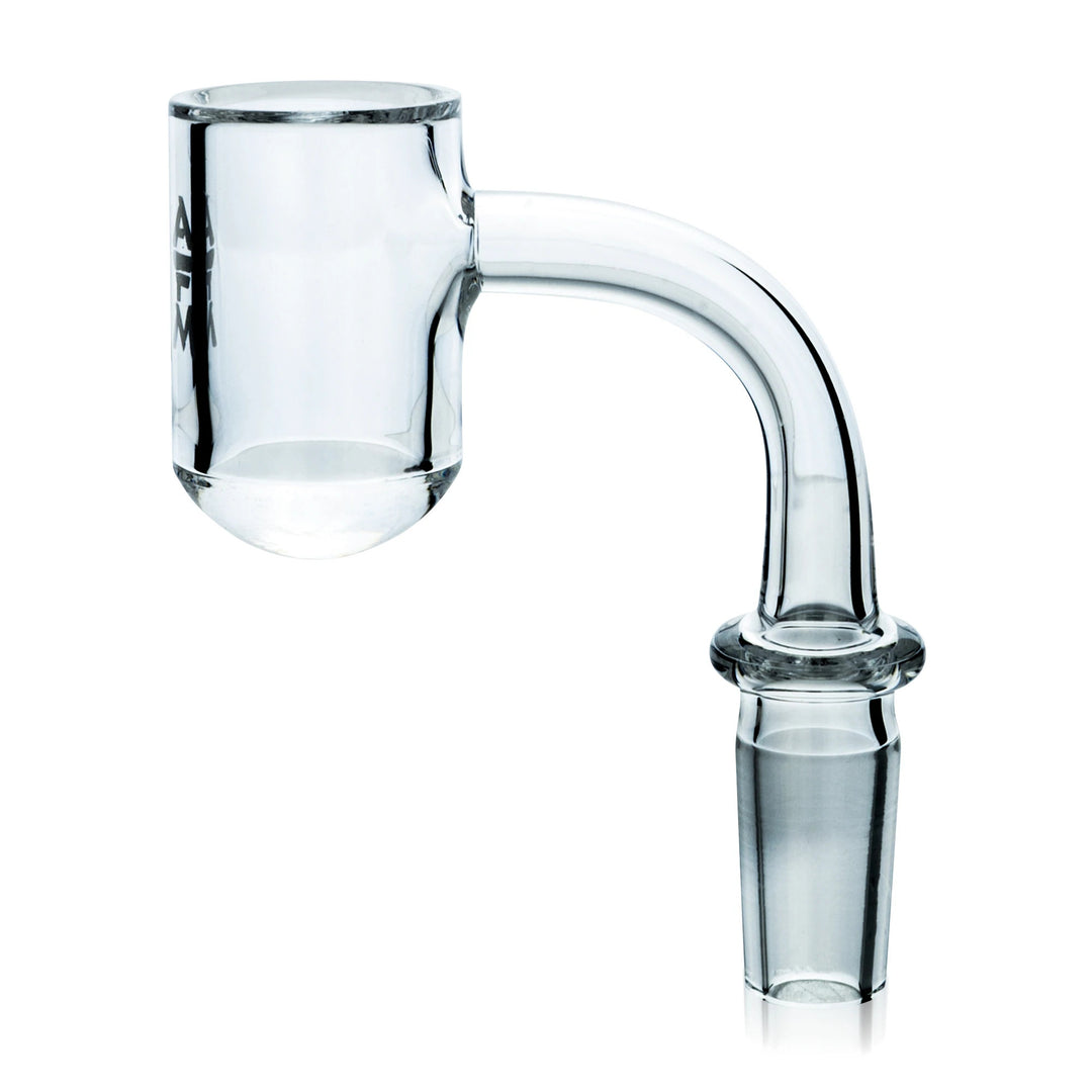 AFM Round Thick Bottom Quartz Dab Banger – 3 mm Thick, 25 mm Bucket Nail for Concentrates