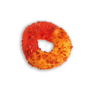 Chilli Bomba Spicy Peach Rings Chamoy Candy - 8oz