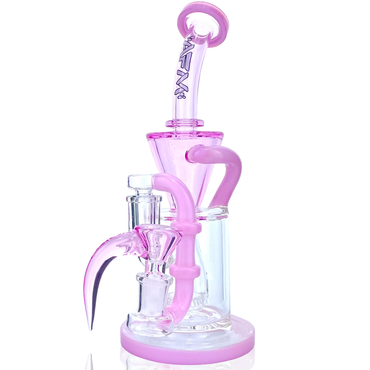 10" AFM Drain Incycler Glass Dab Rig Bundle | AFM Smoke