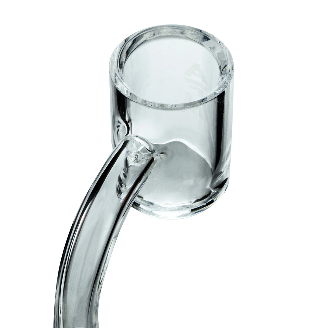 AFM Round Thick Bottom Quartz Dab Banger – 3 mm Thick, 25 mm Bucket Nail for Concentrates