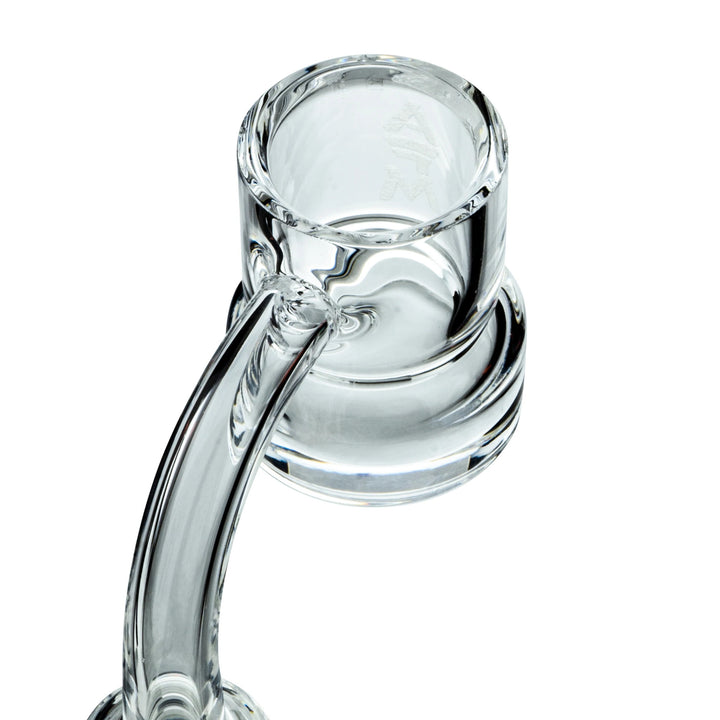 AFM Wide Thick Bottom Quartz Dab Banger – 3 mm Thick, 25 mm Bucket | AFM Smoke