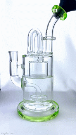 AFM 9.5″ Milky Way Pump Recycler Dab Rig