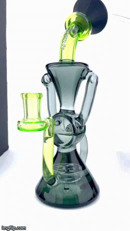 AFM 8.5″ Virgo Glass Recycler Dab Rig