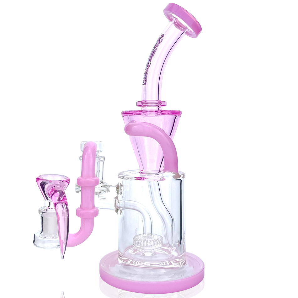 10" AFM Drain Incycler Glass Dab Rig Bundle | AFM Smoke