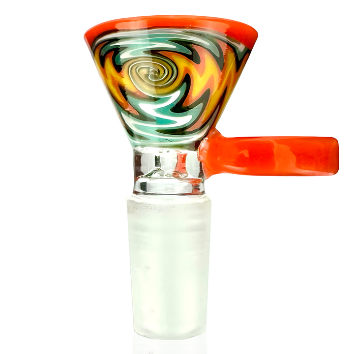 AFM Lucky Goat Rasta Vortex Glass Bowl