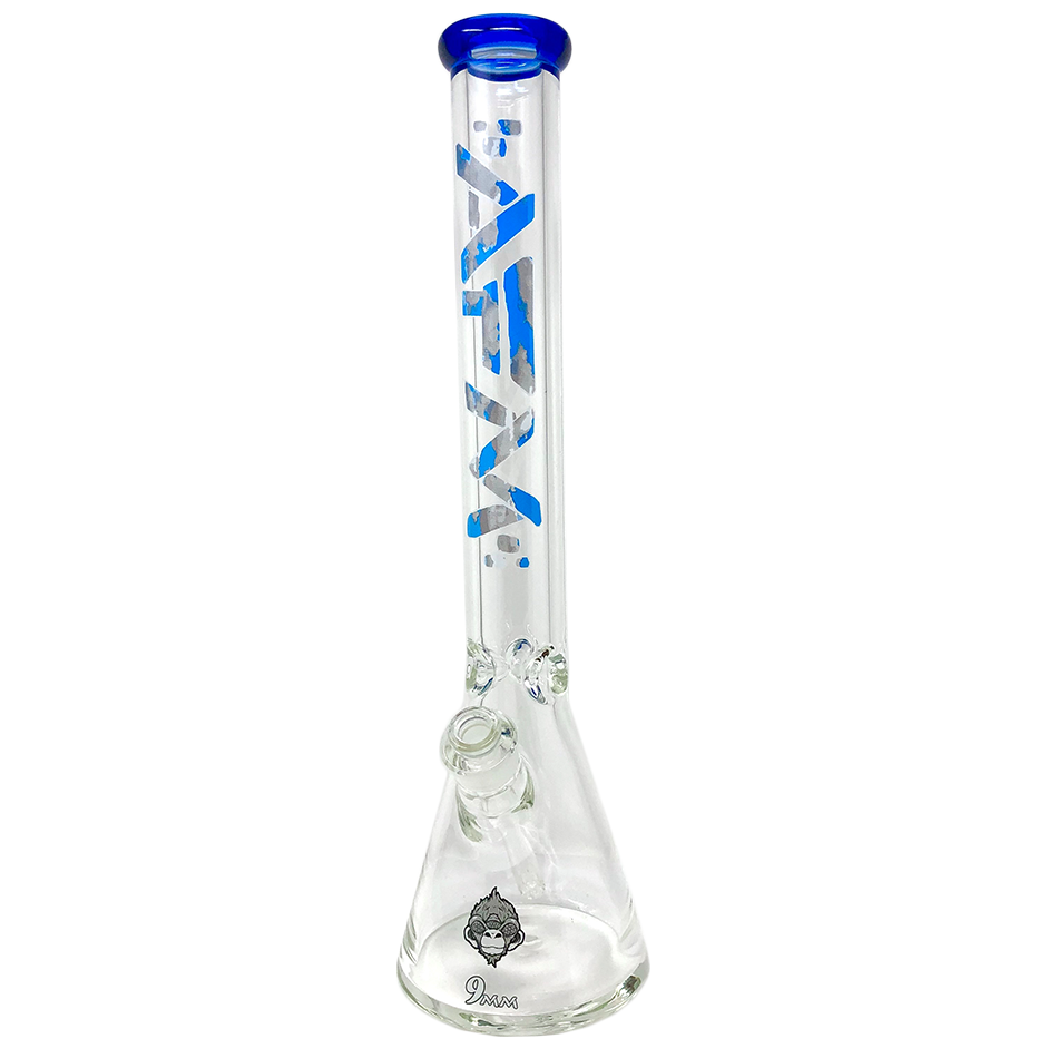 18" Sky 9mm Glass Beaker Bong