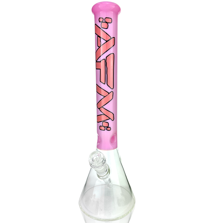 16" Extraterrestrial Colored Glass Beaker Bong
