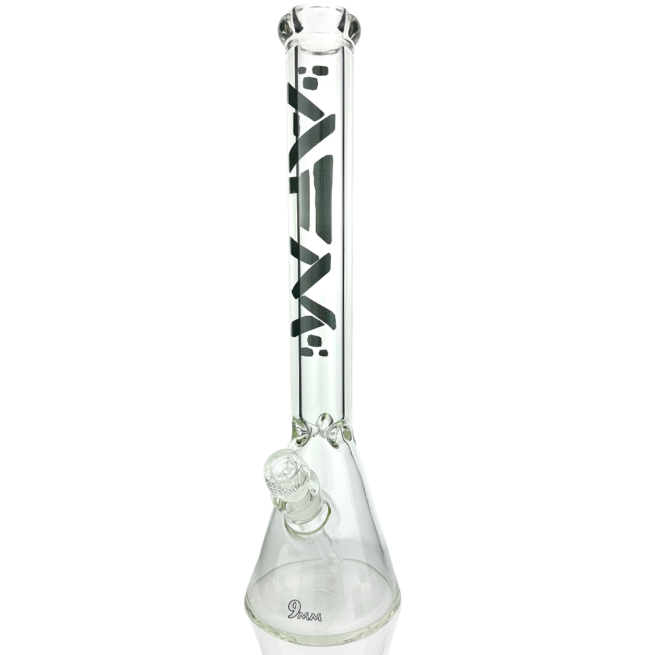 18" AFM Heavy Boi Clear Glass Beaker Bong