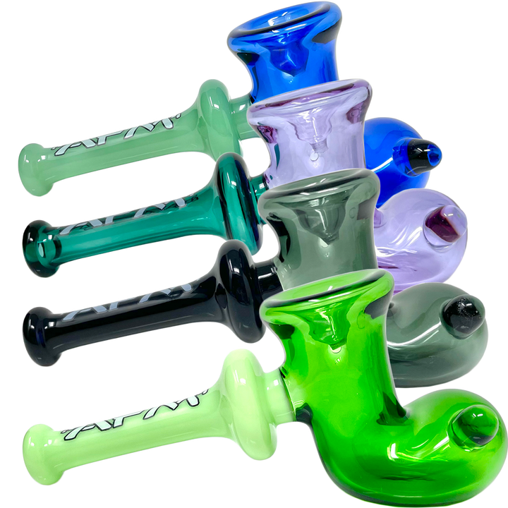 6" AFM Double Color Borosilicate Glass Boot Pipe | AFM Smoke