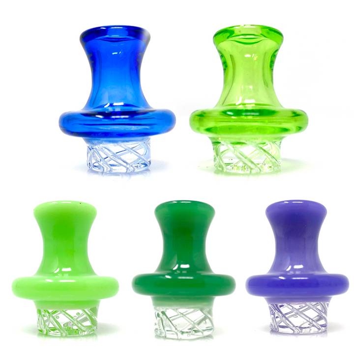 AFM Color Turbo Spinner Carb Cap + 2 Pearls | AFM Smoke