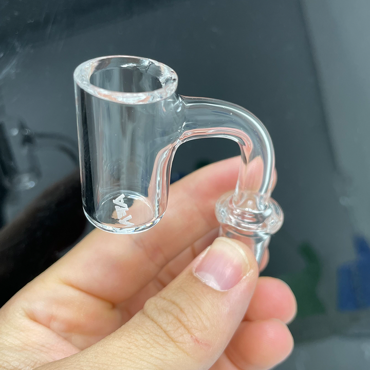 AFM Full Weld Quartz Dab Banger – 3mm Thick, 20mm Bucket Nail for Concentrates | AFM Smoke