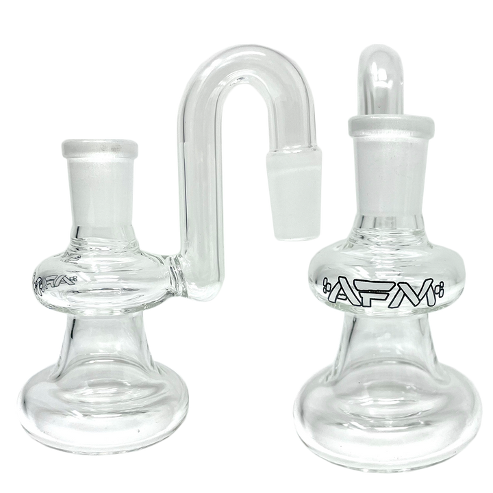 18" AFM AI God Horus 9mm Glass Beaker Bong Bundle – With Ash Catcher