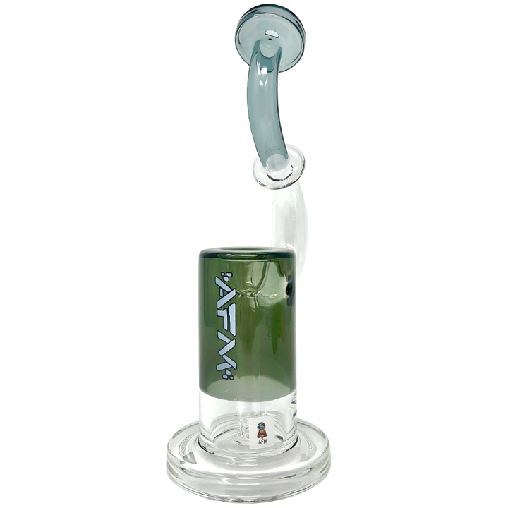 9.5" AFM Microscope Colored Borosilicate Glass Bubbler | AFM Smoke