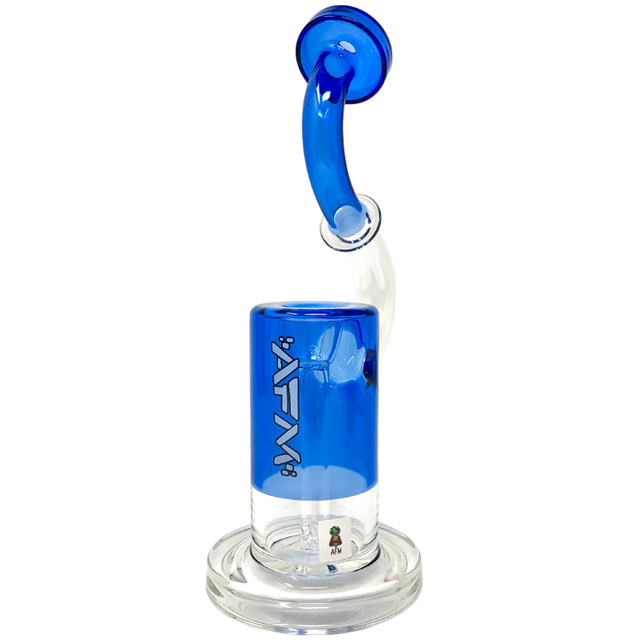 9.5" AFM Microscope Colored Borosilicate Glass Bubbler | AFM Smoke