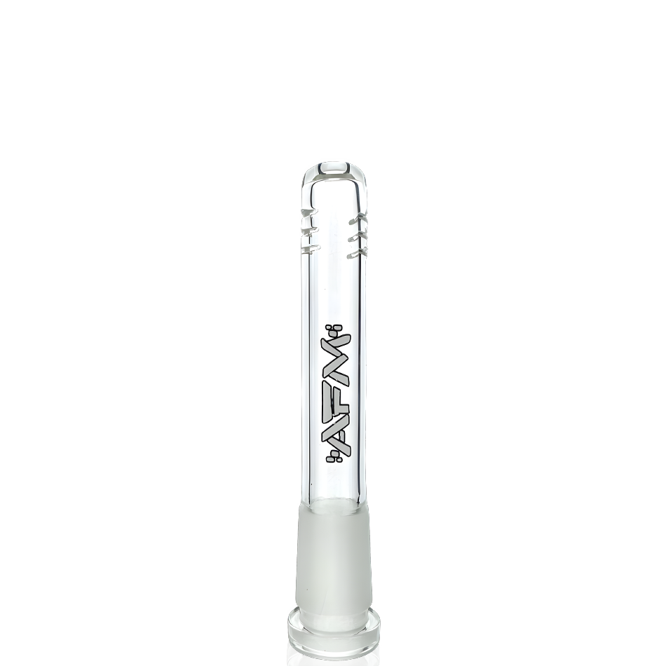 AFM Clear Glass Downstem – 14 mm Diffused Downstem (3″, 4″ &amp; 5″ Options)