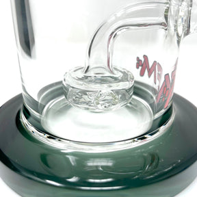 8" Milky Circle Showerhead Glass Dab Rig