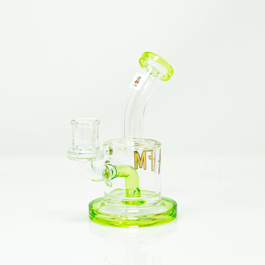 6.5" AFM Killer Colored Glass Mini Dab Rig | AFM Smoke