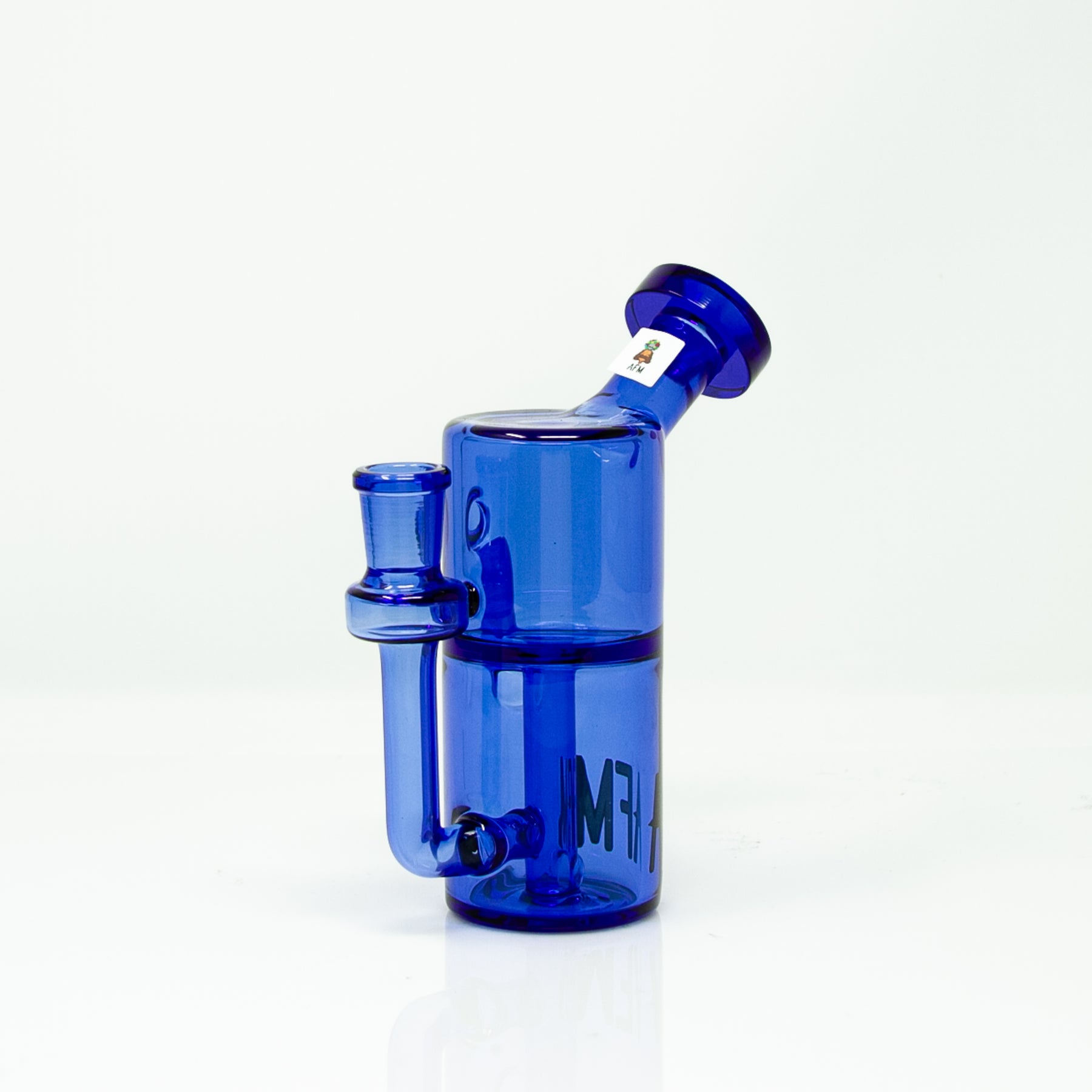 5.5" AFM Power Can Color Glass Recycler Mini Dab Rig