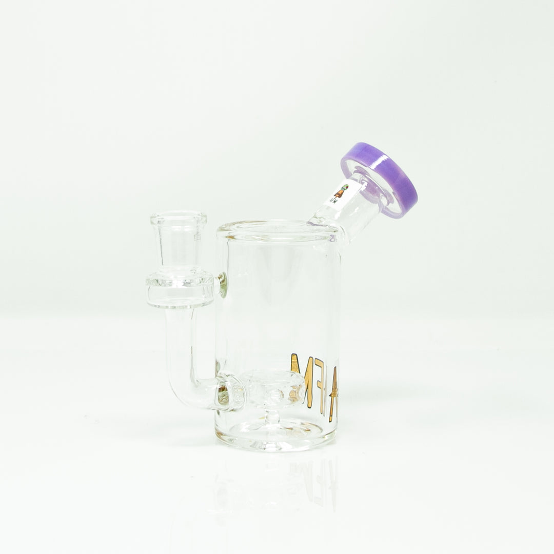 5.5" AFM Tiny Can Glass Mini Dab Rig + Banger Boxed Set