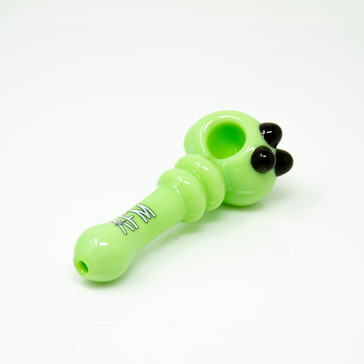 4.5" AFM Double Halo Colored Borosilicate Glass Hand Pipe