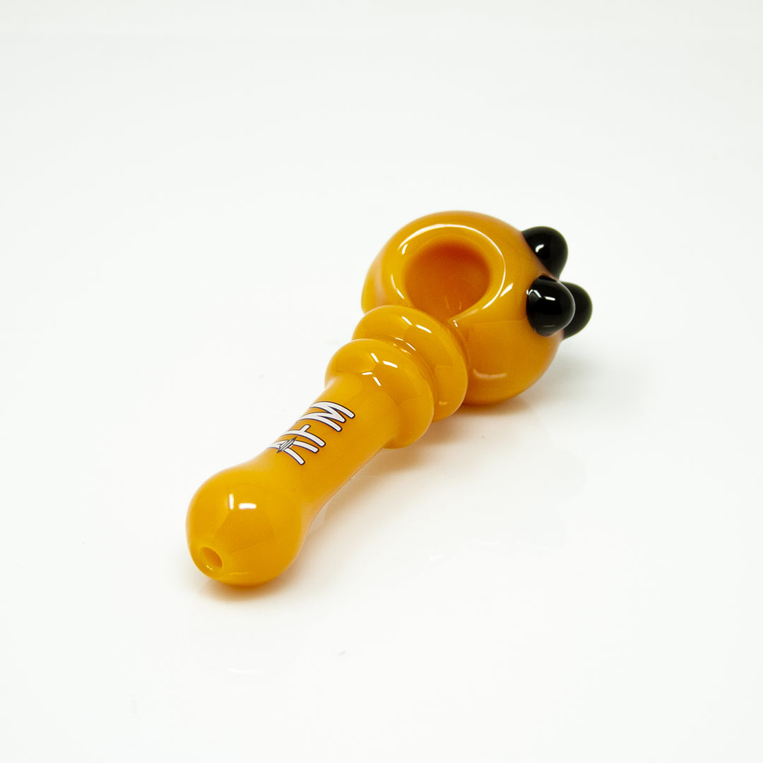 4.5" AFM Double Halo Colored Borosilicate Glass Hand Pipe | AFM Smoke