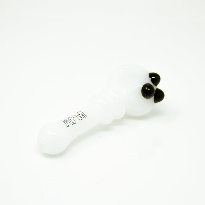 4.5" AFM Double Halo Colored Borosilicate Glass Hand Pipe