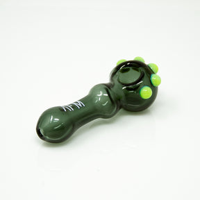 4" Spikey Color Glass Hand Pipe