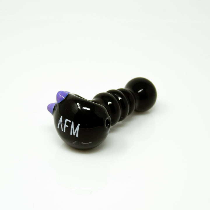 4" AFM Three Point Colored Borosilicate Glass Hand Pipe | AFM Smoke