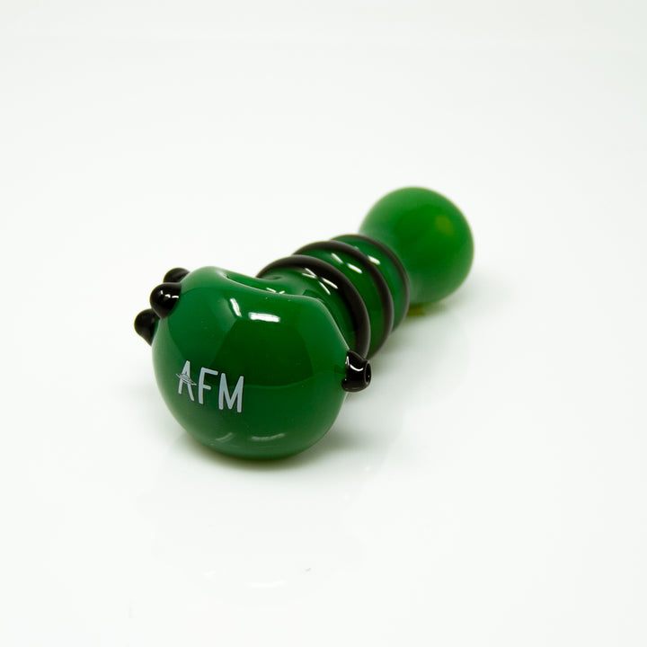 4.5" AFM Tiger Stripe Colored Borosilicate Glass Hand Pipe | AFM Smoke