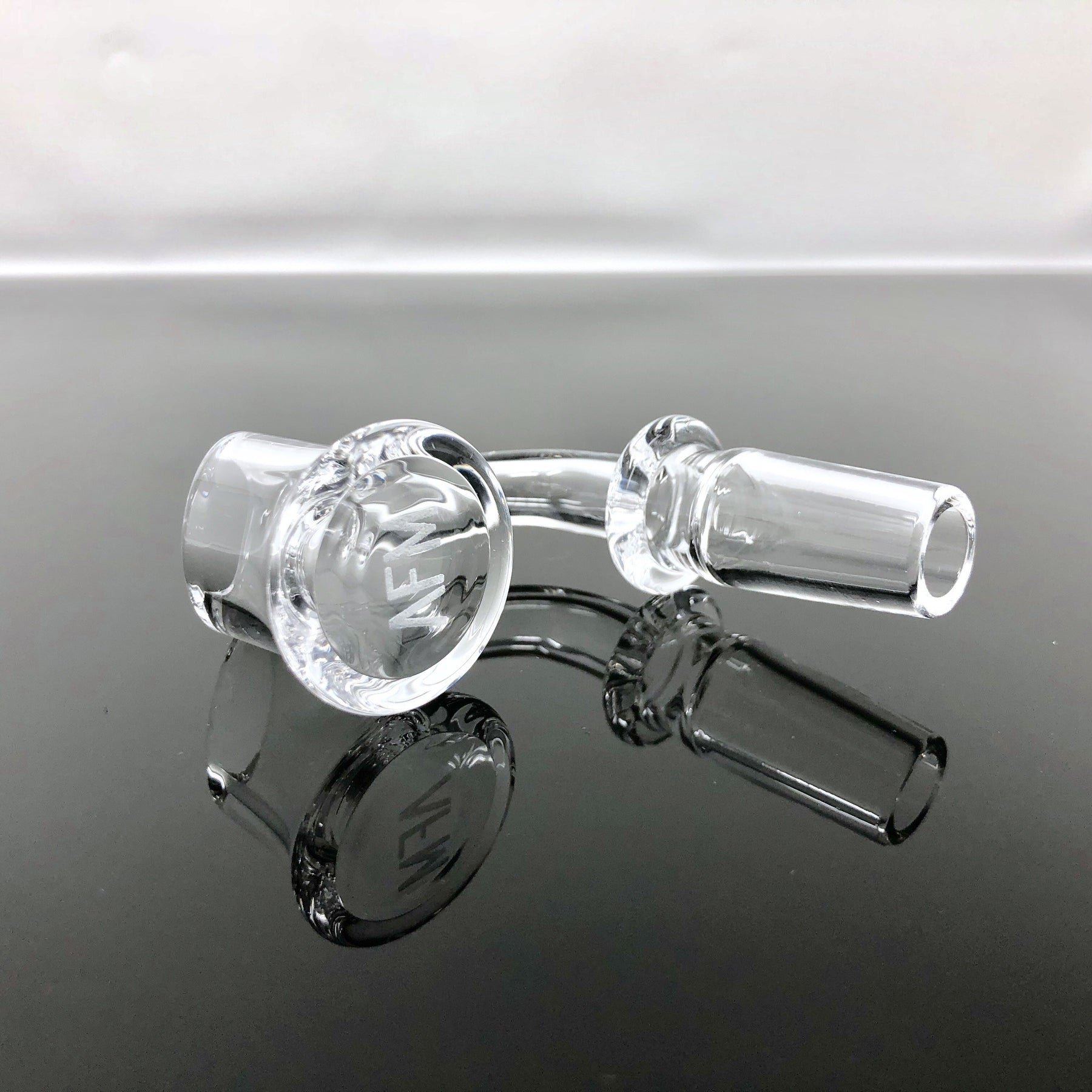 AFM Slant Top Quartz Dab Banger – 3 mm Thick, 20 mm Bucket