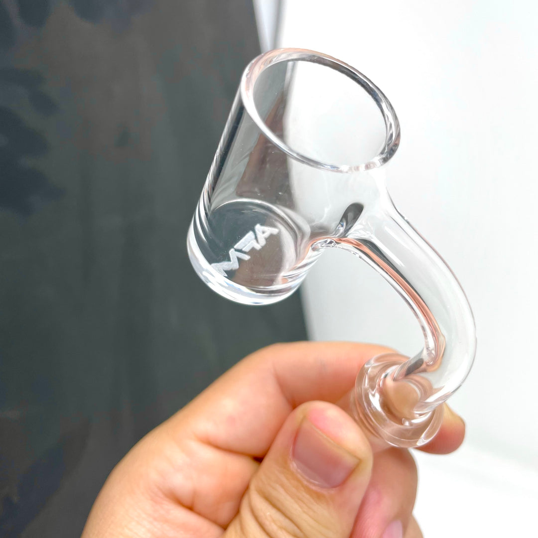 AFM Full Weld Thick Bottom Quartz Dab Banger – 2mm Walls, 25mm Bucket Nail for Concentrates