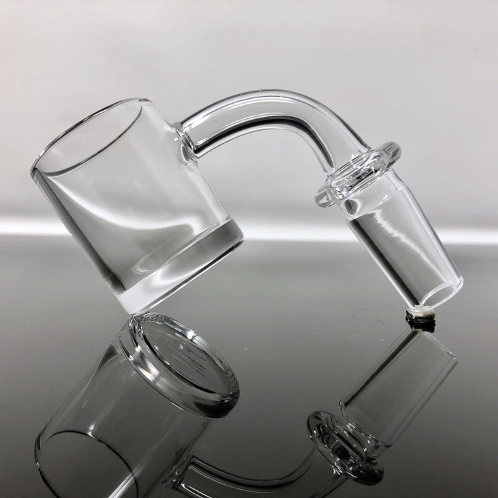 AFM Thick Bottom Quartz Dab Banger – 2 mm Thick, 28 mm Bucket
