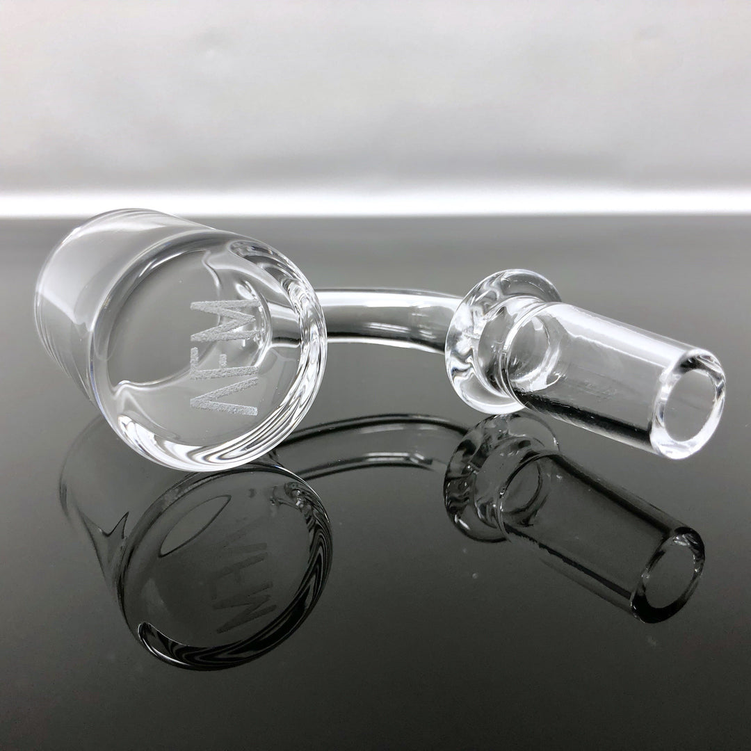 AFM Thick Bottom Quartz Dab Banger – 2 mm Thick, 28 mm Bucket
