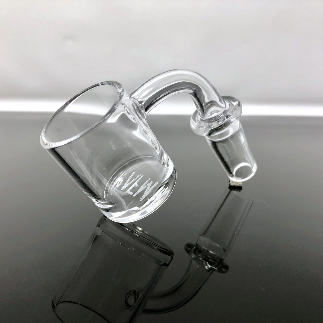 AFM Thick Bottom Quartz Dab Banger – 2 mm Thick, 28 mm Bucket