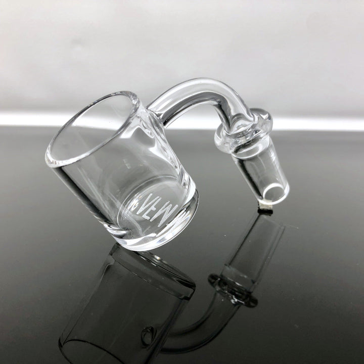 AFM Thick Bottom Quartz Dab Banger – 2 mm Thick, 28 mm Bucket