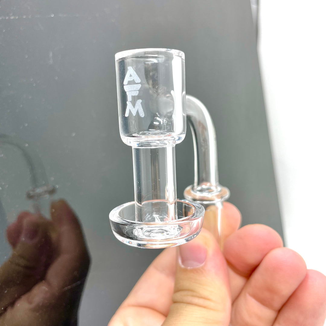 AFM Mini Terp Slurper Quartz Dab Nail – 3 mm Thick, 20 mm Bucket Concentrate File | AFM Smoke