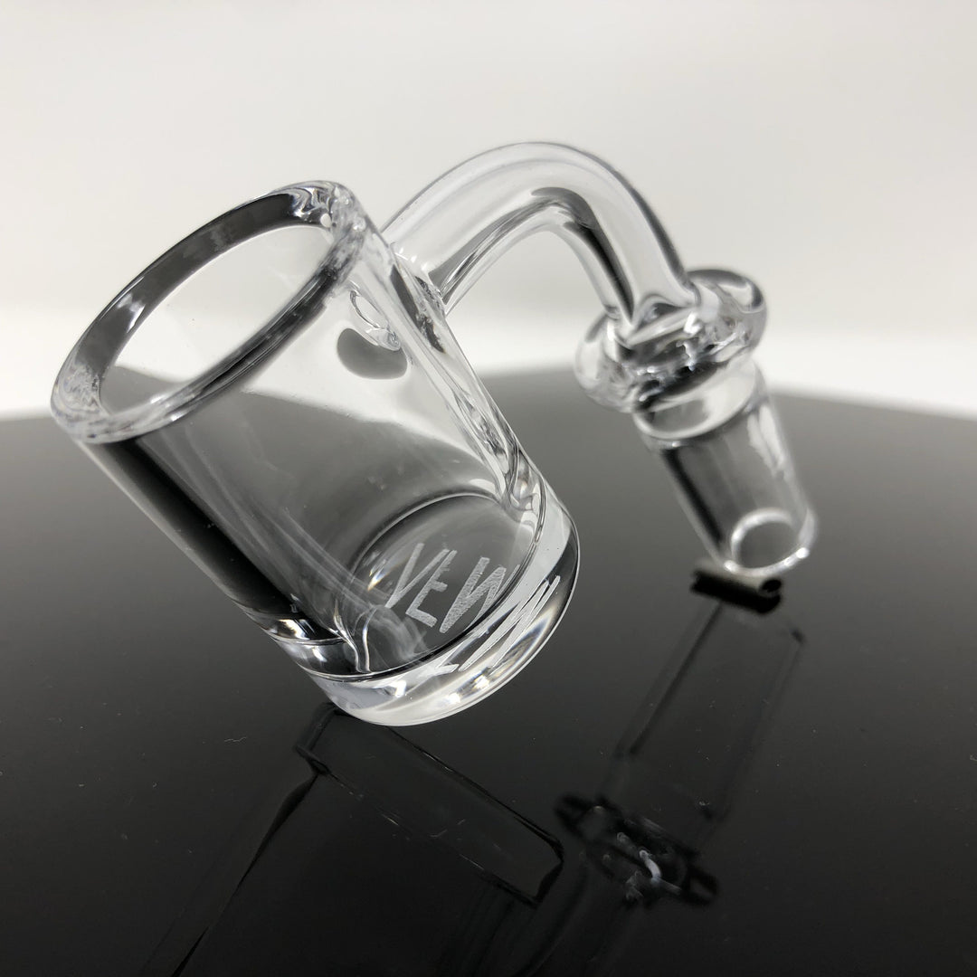 AFM Thick Bottom Quartz Dab Banger – 3 mm Thick, 25 mm Bucket | AFM Smoke