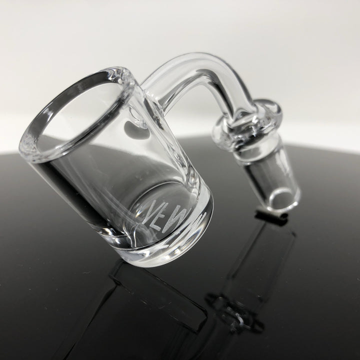 AFM Thick Bottom Quartz Dab Banger – 3 mm Thick, 25 mm Bucket | AFM Smoke
