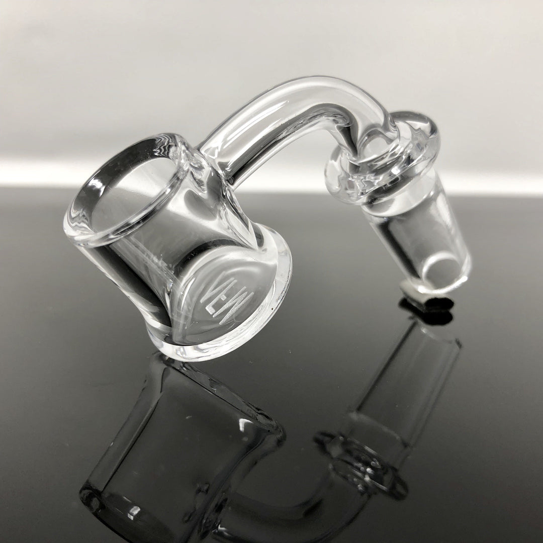 AFM Flat Top Bell Bottom Quartz Dab Banger – 3 mm Thick, 20 mm Bucket | AFM Smoke